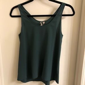 Dark Green Tank Top by Frenchi - XS